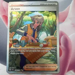Pokemon Arven Full Art Special Illustration Rare Holo 249/198 SV01 - Image 1