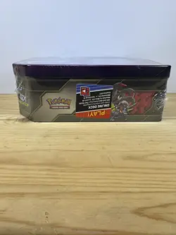 Pokemon TCG: Mewtwo & Mew GX Tag Team Power Partnership Tin Factory Sealed - Image 2