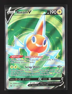 Pokemon SWSH11: Lost Origin #176/196 Ultra Rare,Holo Rotom V (Full Art) - Image 1