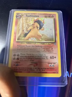 Pokemon Typhlosion Neo Genesis Holo Rare 17/111 100 HP Stage 2 Unlimited Card - Image 2