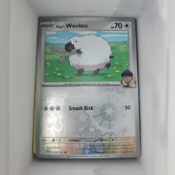 Hop's Wooloo 135/159 Common Journey Together Pokemon Reverse Holo Near Mint - Image 1