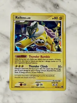 Raikou 16/132 Secret Wonders Holo Pokemon TCG - Image 3