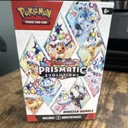 Pokemon TCG Scarlet & Violet Prismatic Evolutions Booster Bundle Box Sealed - Image 1