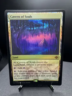 MTG Lost Caverns of Ixalan Cavern of Souls Mythic Foil NM! - Image 1