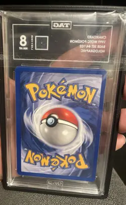 🔥 *GRADED* 1999 Pokemon Base Set Charizard 4/102 Halo Rare 🔥 - Image 2