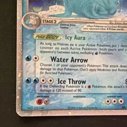 Pokemon Walrein ex Legend Maker 89/92 Ultra Rare Holo 2006 MP - Image 5