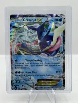 2014 Pokemon XY20 Black Star Promo Greninja EX - Image 1