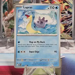 Lapras 131/165 Non-Holo Scarlet & Violet 151 Pokemon TCG NM/M - Image 1