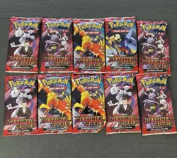 Pokemon TCG Destined Rivals Booster Packs X10 Brand New Sealed - Image 1