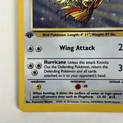1999 Pokemon TCG Pidgeot Jungle 1st Edition Holo Rare 8/64 - Image 5