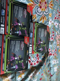 3x Pokemon TCG Shrouded Fable 3 Pack Blister Pecharunt Promo New Sealed - Image 2