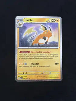 Raichu 26/165 Cosmos Holo Sams Club Exclusive Promo Pokemon TCG - NM - Image 1