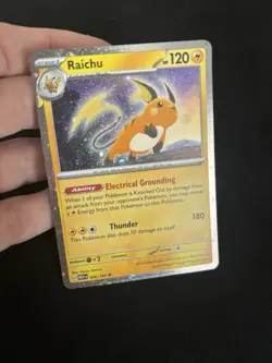 Raichu 26/165 Cosmos Holo Sams Club Exclusive Promo Pokemon TCG - NM - Image 2