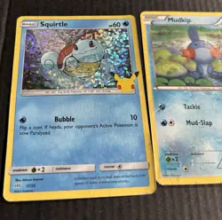 HP Pokemon Mcdonalds 25th Anniversary Promos Squirtle Torchic Mudkip Cyndaquil+ - Image 4