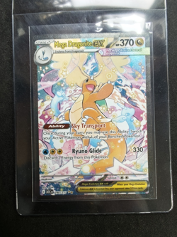 Pokemon Mega Dragonite EX 290/217 Rare Holo Stage 2 370 HP Ryuno Glide 330 - Image 1