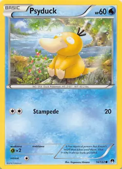 PSYDUCK 16/122 C BREAKPOINT POKEMON HP - Image 1
