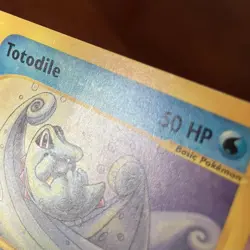 Totodile 135/165 Non Holo Expedition E-Reader Pokemon - Image 4