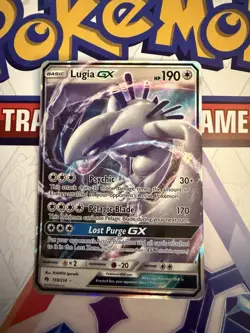 2018 Pokemon Lost Thunder Lugia GX Ultra Rare Holo 159/214 Nm/m READ!! - Image 1