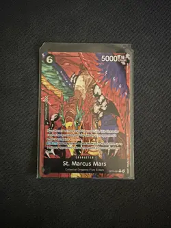 One Piece Carrying On His Will St Marcus Mars OP13-091 Alt Art - Image 1