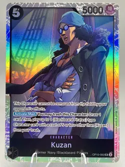 Kuzan OP10-082 - One Piece CCG - Royal Blood Super Rare Foil - Image 2