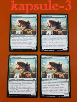 4x Drover Grizzly | Outlaws of Thunder Junction | MTG Magic Cards - Image 1