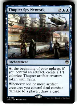 Thopter Spy Network Commander: Aetherdrift Regular MTG - Image 1