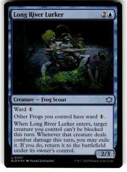 Long River Lurker Bloomburrow Foil MTG - Image 1