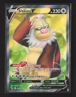 Pokemon Pokemon GO #077/078 Ultra Rare,Holo Slaking V (Full Art) - Image 1