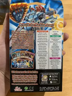 Yugioh Mechanized Madness Structure Deck Sealed - Image 2