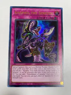 Apophis the Serpent MZTM-EN010 Ultra Rare 1st Edition Near Mint Yugioh - Image 1
