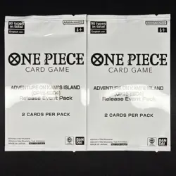 Bandai Namco One Piece Card Game OP15-EB04 pre-release 2 Packs English - Image 1
