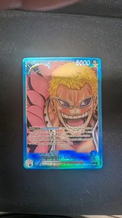 Donquixote Doflamingo Leader OP01-060 Romance Dawn Alt Art. - Image 1