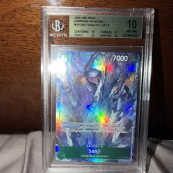 2025 ONE PIECE OP13-CARRYING ON HIS WILL ALTERNATE ART #027 SANJI BGS 10 - Image 1