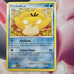 Pokemon Psyduck 87/127 Platinum Regular Common Basic 60HP English Card - Image 1