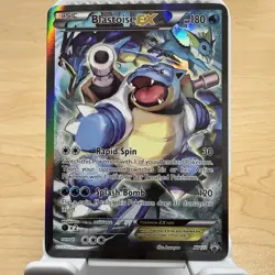 Pokemon TCG Blastoise EX Black Star Promo Holo Card XY122 - LP 💦 - Image 1