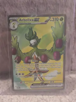 Pokemon TCG Arboliva EX Holo Card Destined Rivals Full Art Ultra Rare 207/182 - Image 1