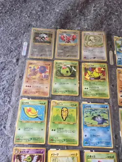 Pokemon Japanese Crossing the Ruins Neo 2 set 36/56 64% complete 55 cards total - Image 3