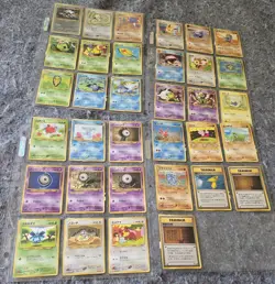 Pokemon Japanese Crossing the Ruins Neo 2 set 34/56 61% complete 61 total cards - Image 1