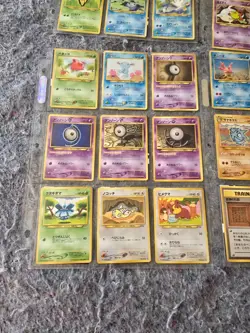 Pokemon Japanese Crossing the Ruins Neo 2 set 34/56 61% complete 61 total cards - Image 5