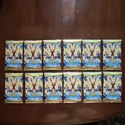 Bandai Dragon Ball Card Game Three Glorious Fighters 12 Booster Packs English - Image 1