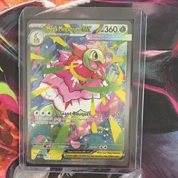 Pokemon Mega Meganium EX Holo Mega Evolution Card 272/217 English Grass - Image 1