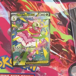 Pokemon Mega Meganium EX Holo Mega Evolution Card 272/217 English Grass - Image 2