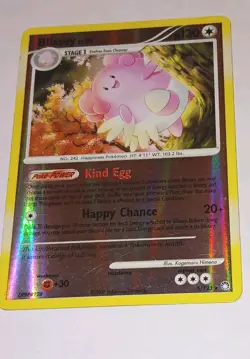 Pokemon TCG Blissey DPBP#128 Holo Rare 130 HP Stage 1 5/123 Card English 2007 - Image 1