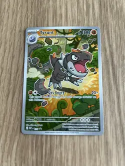Pokemon Card Tyrunt 070 Black Star Promo Perfect Order Near Mint - Image 1