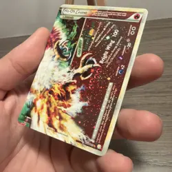 Ho-oh Legend 112/123 Holo HeartGold SoulSilver Bottom Half Lengend Pokemon Card - Image 3