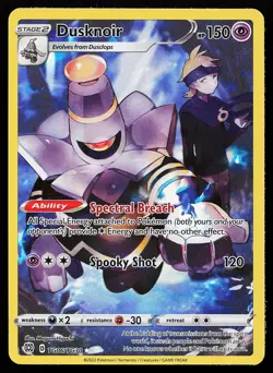 Dusknoir TG06/TG30 Ultra Rare Brilliant Stars Trainer Gallery Pokemon Card - Image 1