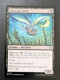 MTG Bloomburrow Uncommon STARSCAPE CLERIC NM - Image 1