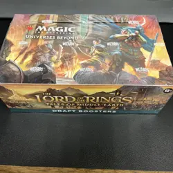 Lord Of The Rings Booster Box Draft Boosters Sealed New - Image 1