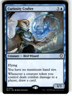 Curiosity Crafter Commander: Bloomburrow Regular MTG - Image 1