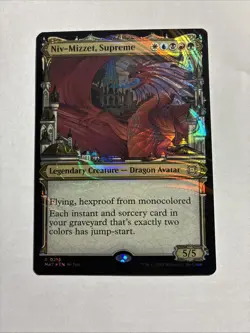 Niv-Mizzet, Supreme (Halo Foil) - March of the Machine MTG Plus Bonus Rare!!! - Image 1